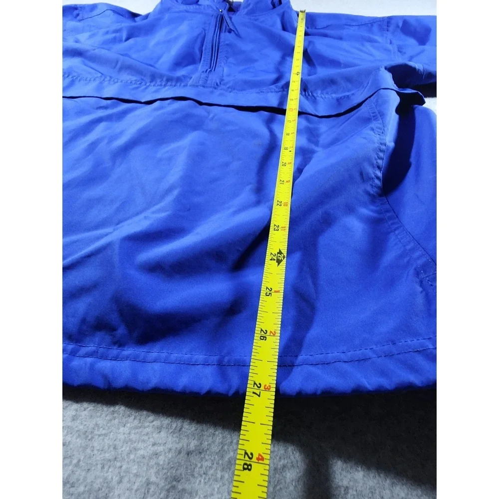 Champion Men's Pullover Jacket, Large, Blue, 1/4 Zip, Pockets